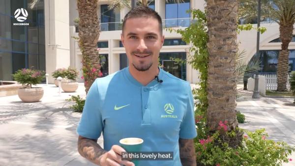 Macca on media duties | Behind the Scenes | Interview
