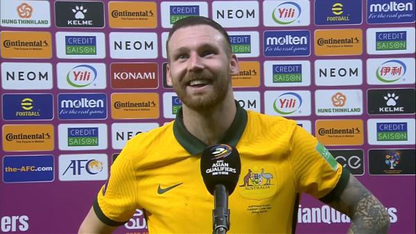 Martin Boyle: I saw a tear in my Dad's eye during the anthem, it means everything