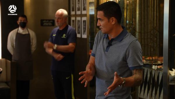 Cahill's in-camp pump up speech to the Socceroos
