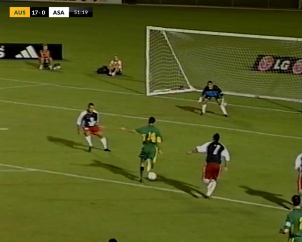 All 31 goals from Socceroos' world record win over American Samoa