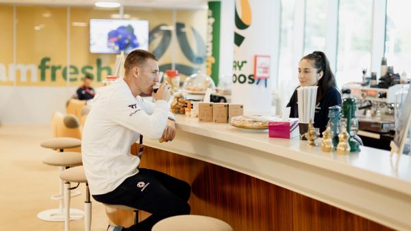 Meet the Socceroos' homebase barista ☕️