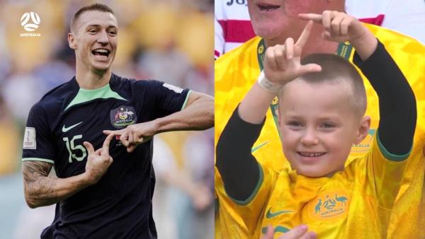 The story behind Mitch Duke's goal celebration v Tunisia | FIFA World Cup Qatar 2022