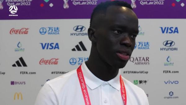 Awer Mabil | FIFA World Cup Qatar 2022 | Post-Match Interview Tunisia v Australia