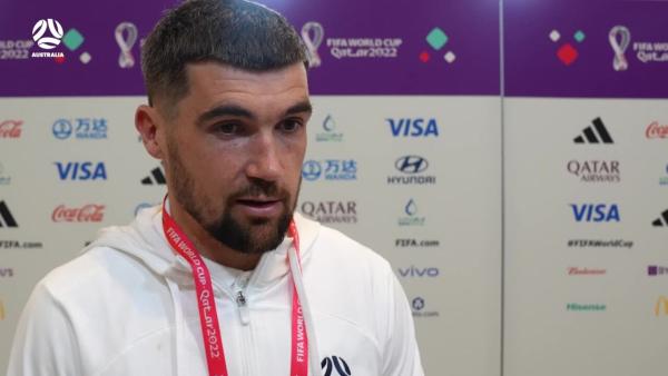Mat Ryan | FIFA World Cup Qatar 2022 | Post-Match Interview Tunisia v Australia