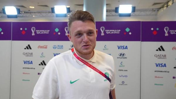 Harry Souttar | FIFA World Cup Qatar 2022 | Post-Match Interview Australia v Denmark