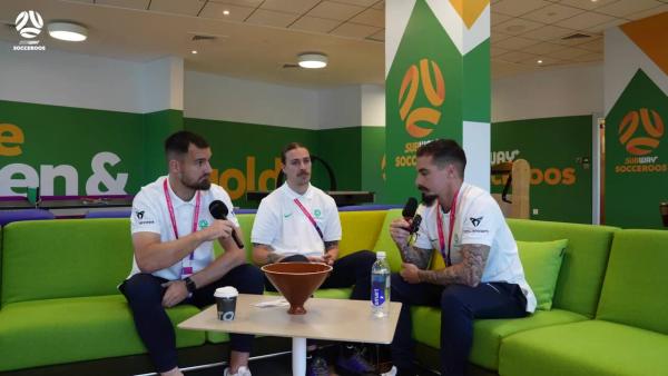 Subway Social: Jamie Maclaren, Bailey Wright & Jackson Irvine