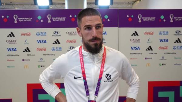 Milos Degenek | FIFA World Cup Qatar 2022 | Post-Match Interview Australia v Denmark