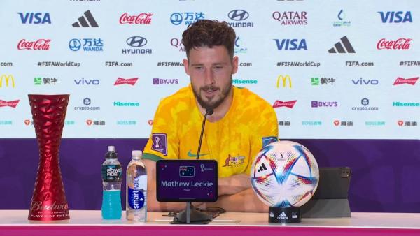 Mathew Leckie | FIFA World Cup Qatar 2022 | Post-Match Press Conference Australia v Denmark