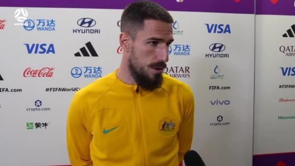 Milos Degenek | FIFA World Cup Qatar 2022 | Post-Match Interview Argentina v Australia