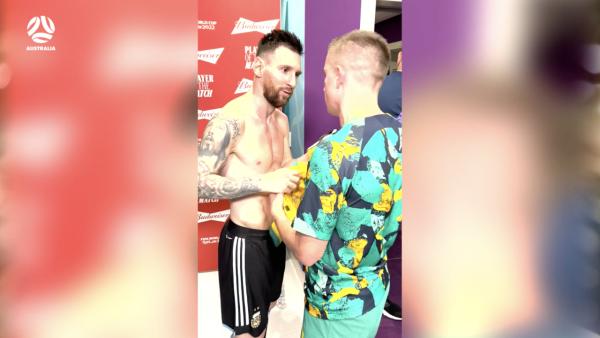 How Cammy Devlin got Lionel Messi's shirt