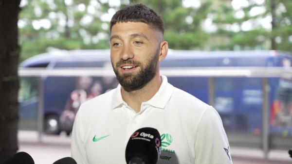 Brandon Borrello | Press Conference | Australia vs Ecuador