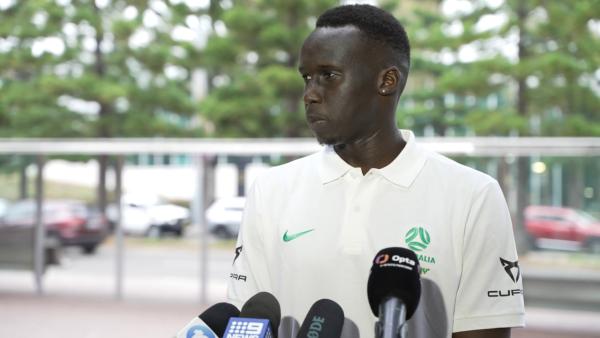 Thomas Deng | Press Conference | Australia vs Ecuador