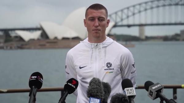 Mitch Duke | Press Conference | Australia vs Ecuador 