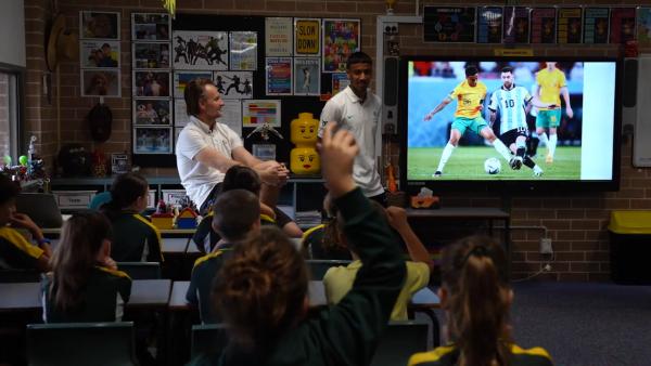 Keanu Baccus goes back to school!