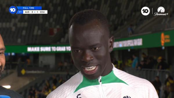 Awer Mabil: I took some shooting tips from Nestory 