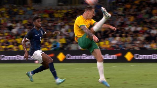 Mitch Duke's South American flair v Ecuador | CUPRA Electric Moment of the Match