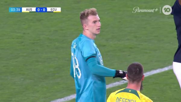 SAVE! Joe Gauci produces impressive stop on debut