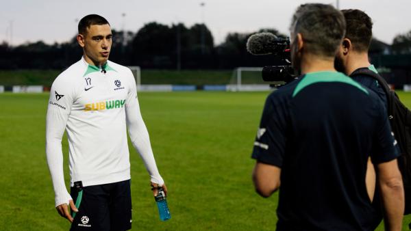 Lewis Miller thrilled to be in Socceroos camp