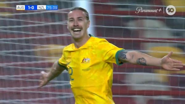 GOAL: Super-sub Irvine doubles Australia's lead | Subway Socceroos v New Zealand
