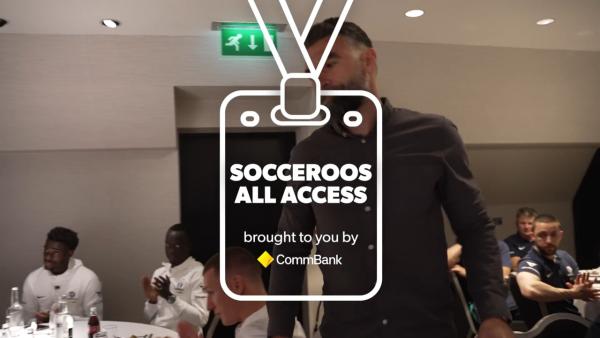 CommBank All Access | Cap ceremony for three latest Socceroos