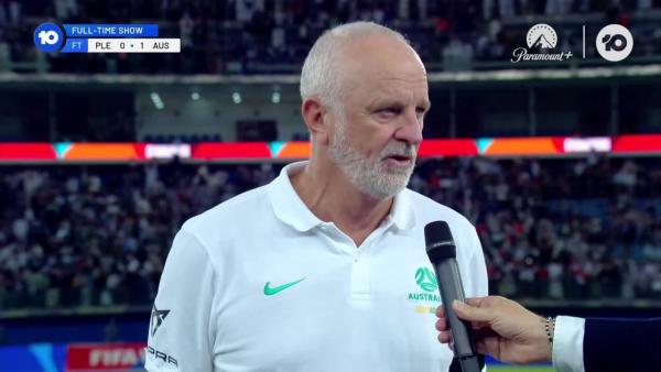 Graham Arnold: Proud the boys got it done | Post-match Interview | FIFA World Cup 2026 Qualifier
