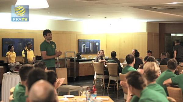 FFA TV | Socceroos song initiation