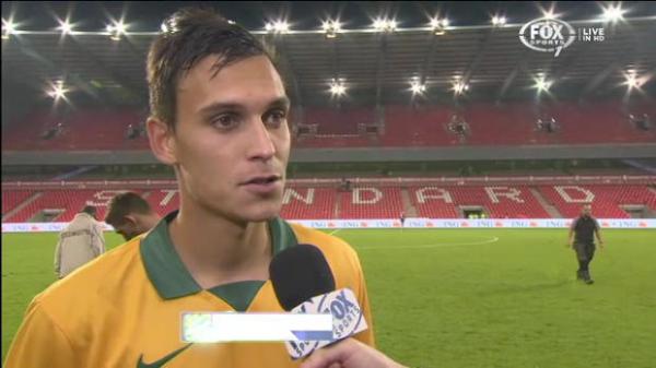 Sainsbury stoked to debut for Socceroos