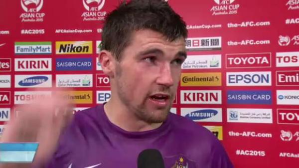 Ryan reacts to Socceroos loss
