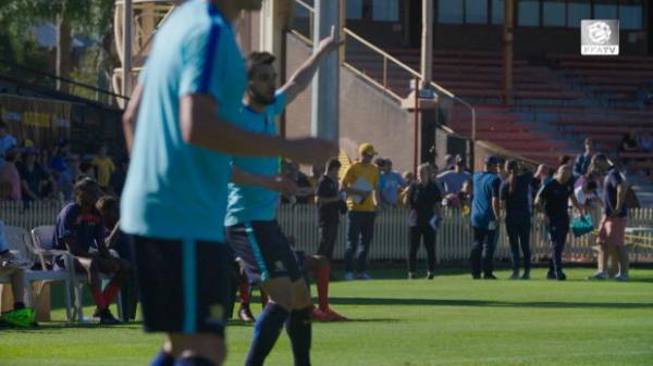FFA TV | Indigenous footballers meet the Socceroos