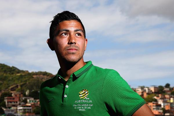 Luongo admitted he was surprised to make Australia's final 23-man World Cup squad.