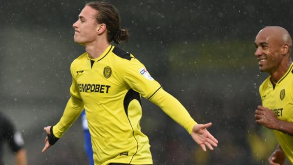 Jackson Irvine has enjoyed a superb season in the English Championship with Burton Albion.