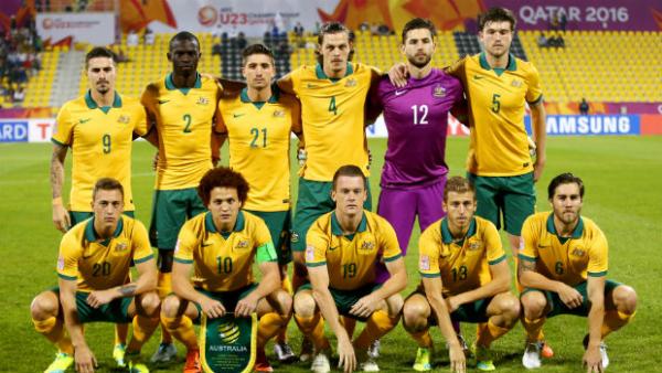 The Olyroos starting XI for their AFC U-23 Championship match with Jordan.