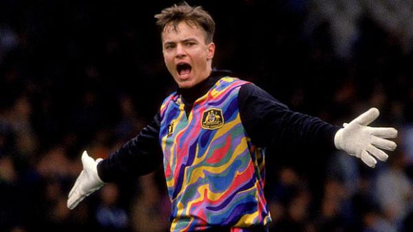 Mark Bosnich in his Socceroos days