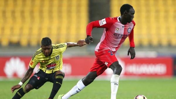 Ruon Tongyik is knocking on the door of the Caltex Socceroos.