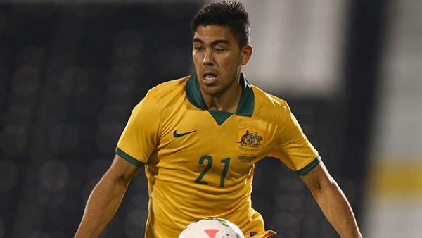 Massimo Luongo starred in the number 10 role for the Socceroos.