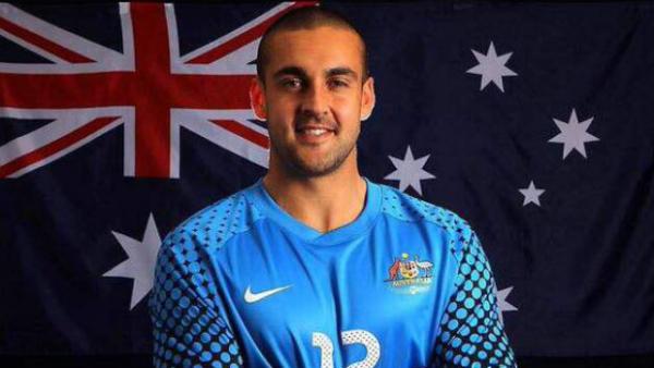 Reading and Socceroos goalkeeper Adam Federici