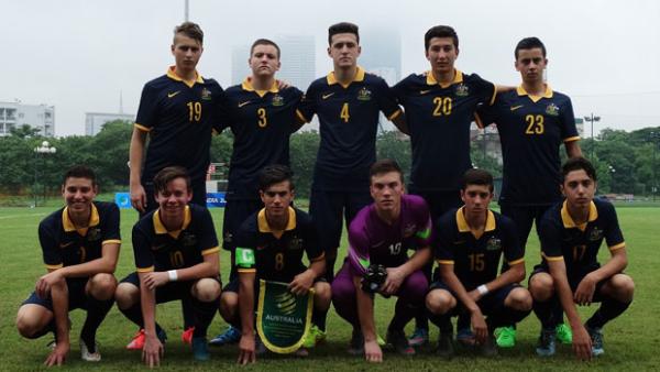 The Joeys XI which started against Myanmar.