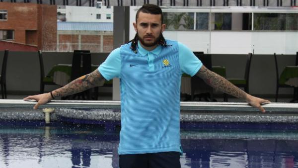 Futsalroos star Daniel Fogarty in Colombia for the FIFA Futsal World Cup.