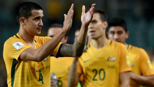 Caltex Socceroos striker Tim Cahill.