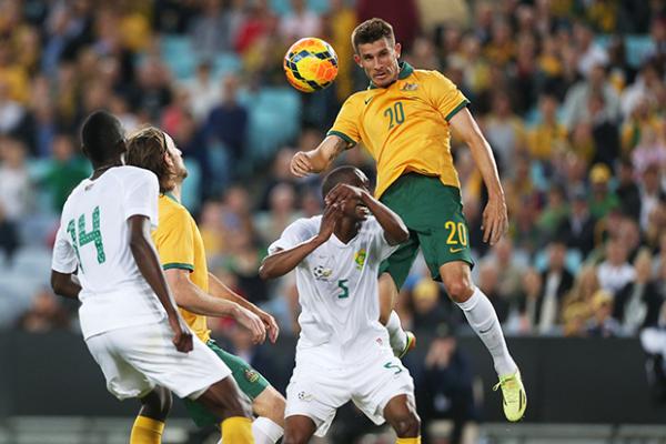 Dario Vidosic insists Australia are not going to Brazil just to make up the numbers.
