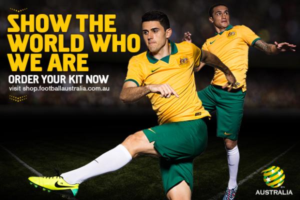 2014 Socceroos Team Kit revealed