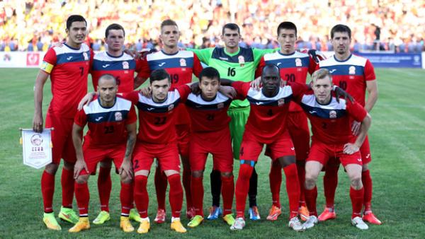 Kyrgyzstan were Australia's first hurdle on the road to Russia 2018