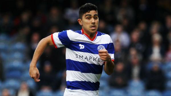 QPR midfielder Massimo Luongo in action in the Championship.