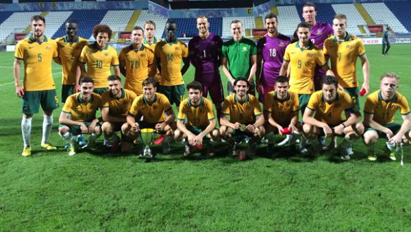 Jamie Maclaren netted the winner for the Olyroos.