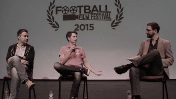 An open mic discussion at the Football Film Festival's world premiere at Parramatta’s Riverside Theatres last weekend.