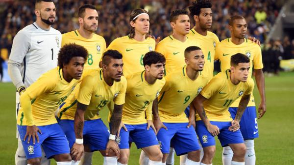 Brazil's starting line-up for Friday night's friendly with Argentina at the MCG.