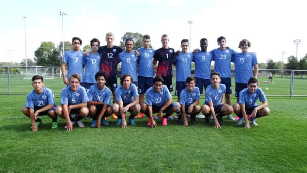 The youngsters chosen for the FFA's Centre of Excellence.