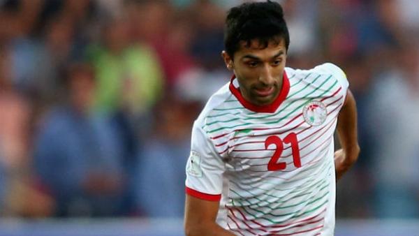 Manuchehr Dzhalilov in action last time the Caltex Socceroos played Tajikistan.