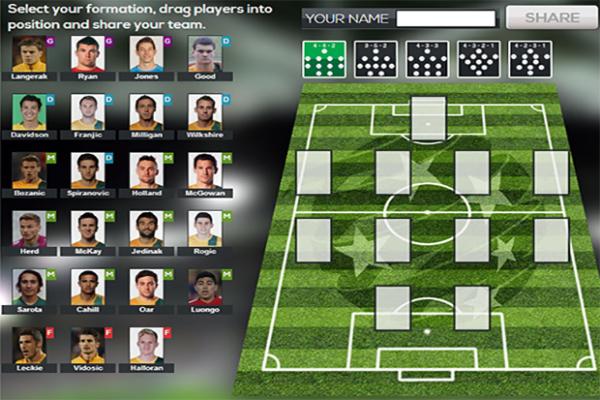 Socceroos Squad Selector