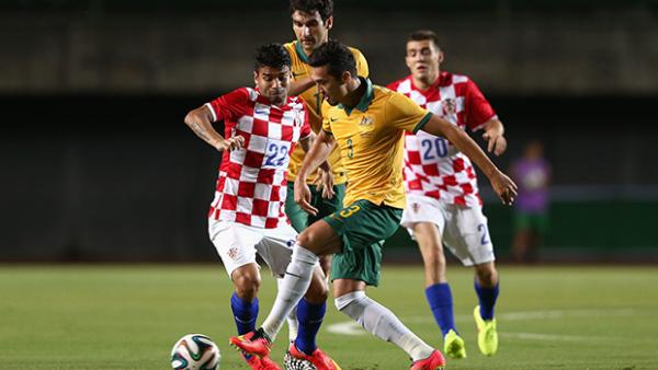 Jason Davidson was a bright spark for the Socceroos against Croatia.